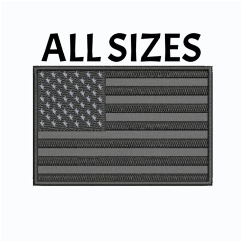 American Flag Leather Patch Etsy