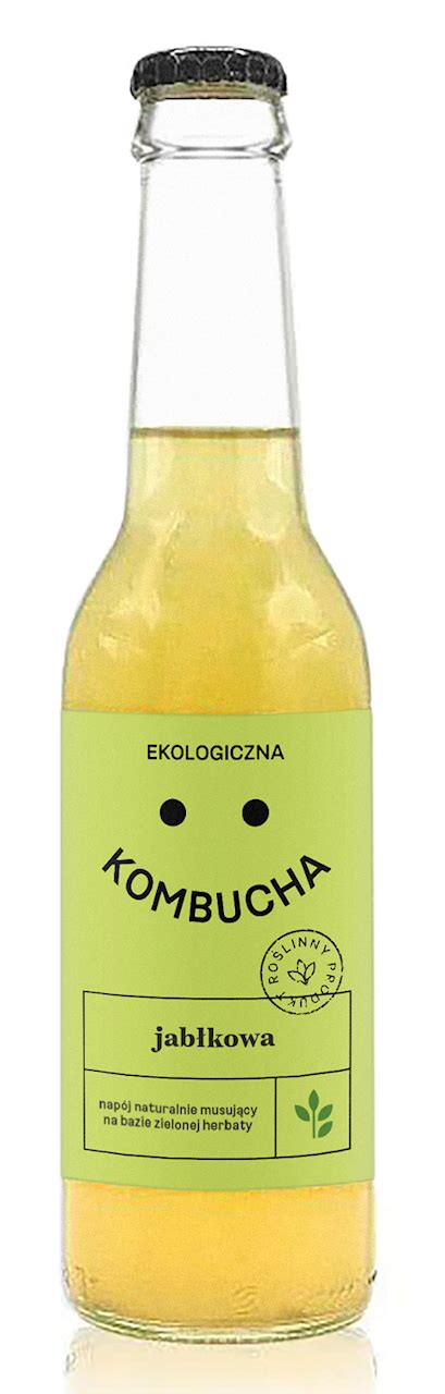 KOMBUCHA JABŁKOWA BIO 270 ml DELIKATNA ZAKWASOWNIA Sklep