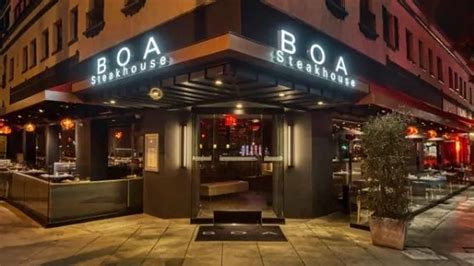 Boa Steakhouse Menu Prices May 2023 Updated