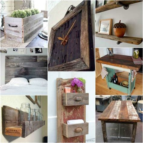 18 Incredible DIY Projects From Barn Wood