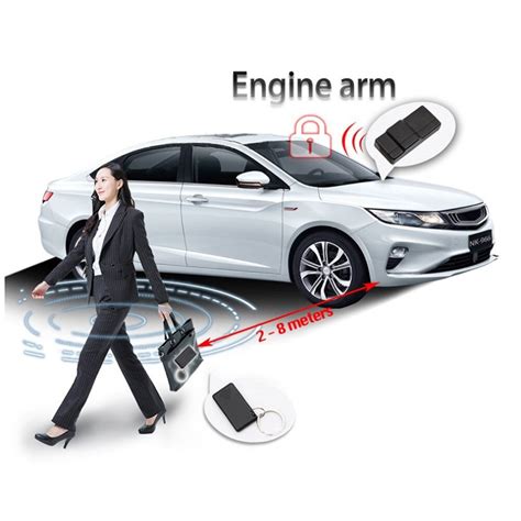 2 4G RFID Immobilizer Wireless Engine Lock Car Alarm System Anti