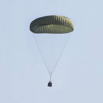 Cargo parachutes CK Equipamiento Aeronáutico