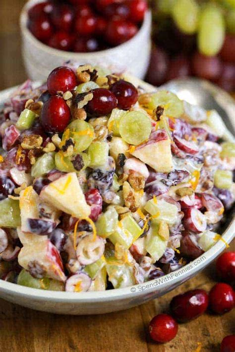 Cranberry Waldorf Salad Recipe How To Make It Bistrolafolie