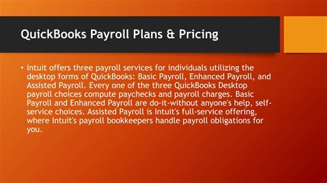 Ppt Quickbooks Pro With Enhanced Payroll Powerpoint Presentation