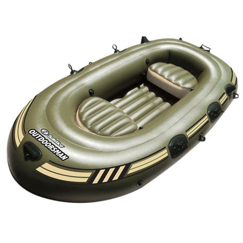 Solstice Outdoorsman 12000 6-Person Inflatable Raft | Inflatable rafts, Fishing boats, Model boats