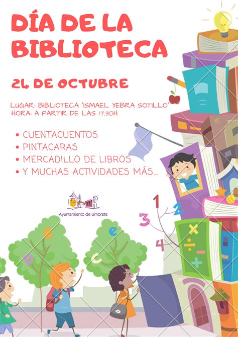 ACTIVIDADES PARA EL DÍA INTERNACIONAL DE LA BIBLIOTECA