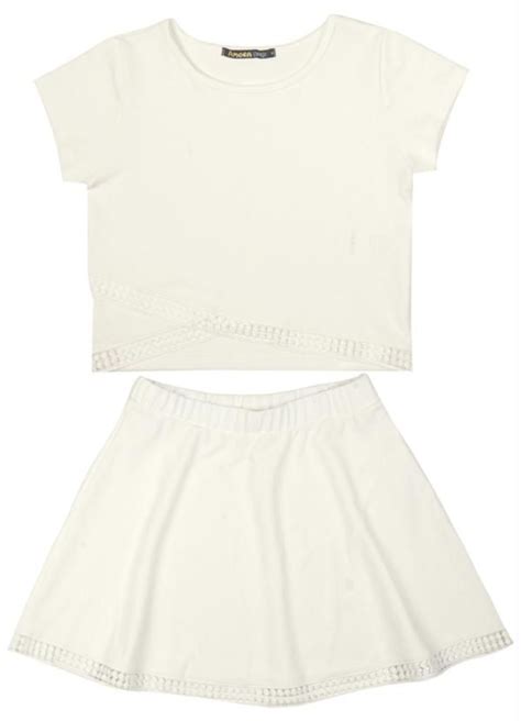 Amora Conjunto Feminino Off White Amora Feminino Conjuntinhos