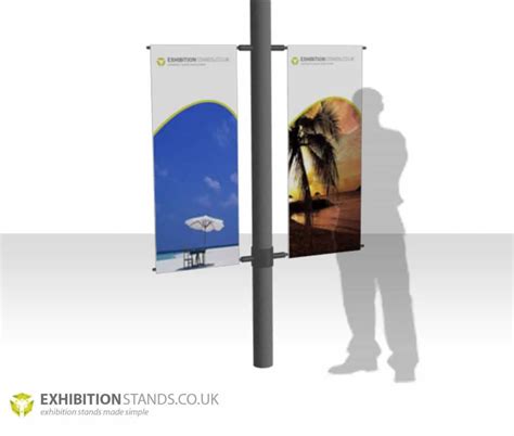 Lamp Post Double Banner Exhibition Stands