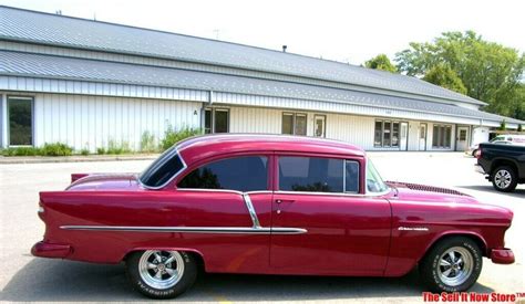 Hot Rod 1955 55 Chevrolet 210 Bel Air 2 Door Post 350 Dual Quad Pro Street Race For Sale