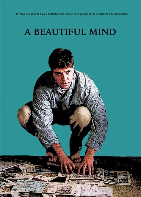 A Beautiful Mind Poster Picture Metal Print Paint By Movue Posters