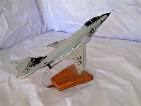 McDonnell F-101 Voodoo - Mahogany Wooden Aircraft Models – Boat & Ship ...