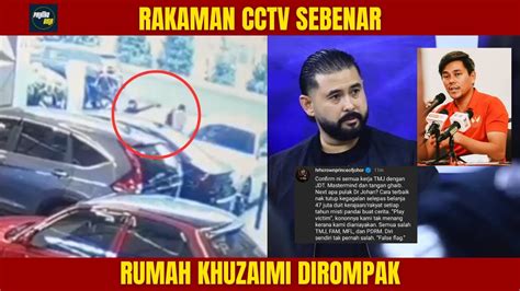 Panas Rakaman Cctv Faisal Halim Disimbah As D Tmj Panggil Ceo