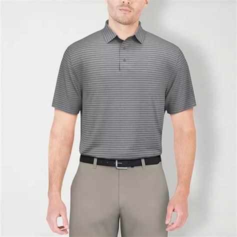 Pga Tour Mens Short Sleeve Polo Shirt Jcpenney