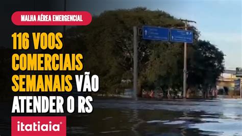 GOVERNO FEDERAL CRIA MALHA AÉREA EMERGÊNCIAL PARA ATENDER O RIO GRANDE