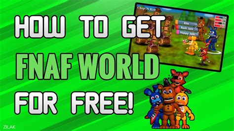 How To Get FNaF World For Free Mac And Windows YouTube