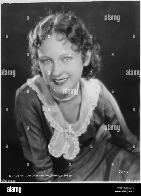 Actress Dorothy Jordan Publicity Portrait Mgm 1929 Stock Photo Alamy