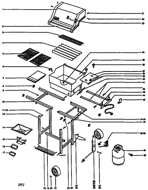 Weber Gas Grill Parts Diagram | Reviewmotors.co