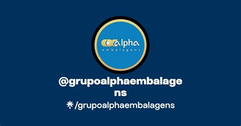 Grupoalphaembalagens Instagram Linktree