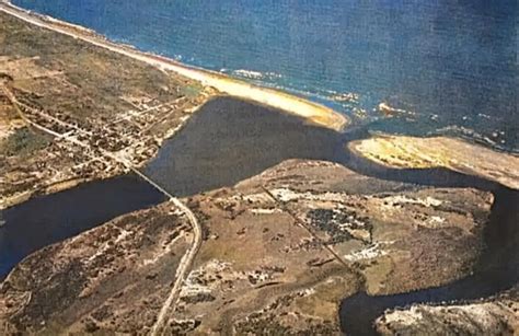 As Se Ve A Boca Del R O Desde El Aire Cuando Pasaba El Ferrocarril Lo