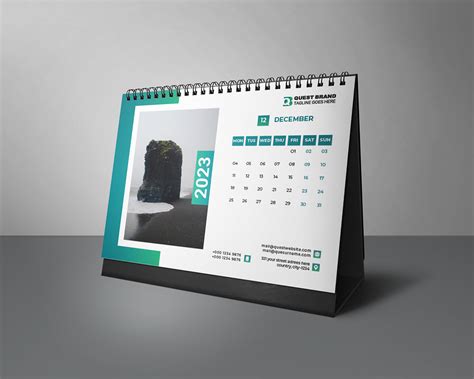 Desk Calendar 2023 on Behance