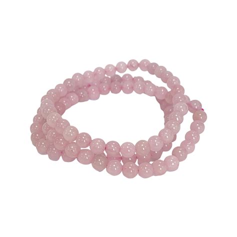 Rose Quartz 6mm Power Bracelet The Crystal Healer