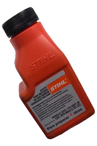 Aceite Aditivo Stihl Hp 80ml 2 Tiempos Mezcla Six Pack Meses Sin