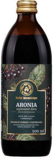 Herbal Monasterium Aronia Naturalny Sok Z Aronii Z Witamin C Ml