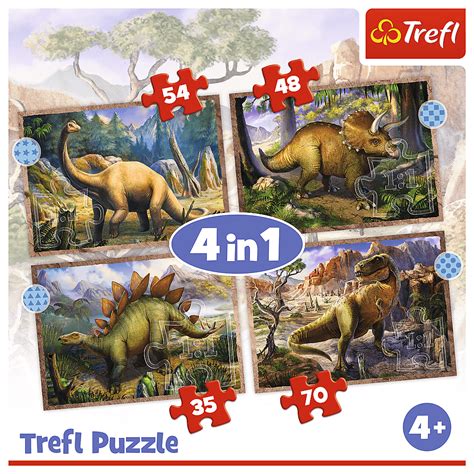 Puzzle Trefl W Dla Dzieci Dinozaury