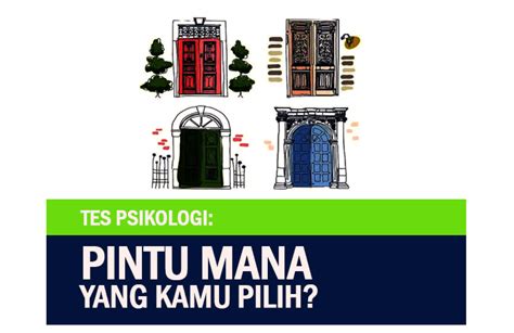 Tes Psikologi Pintu Mana Yang Kamu Pilih Ketahui Hal Yang