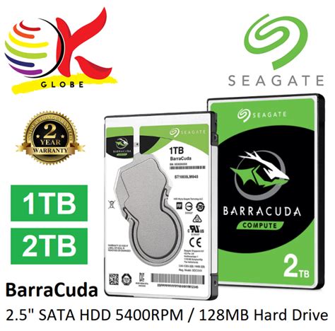 Seagate Int Hdd Barracuda Sata Internal Hard Drive With Rpm