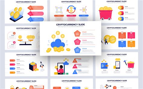 Mod Le Powerpoint D Infographie Vectorielle De Crypto Monnaie