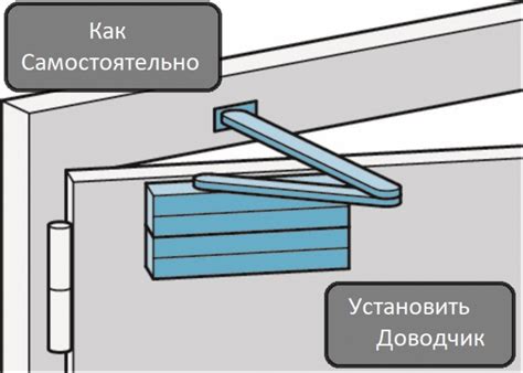 Как произвести установку доводчика собственными руками – Замочники.ua