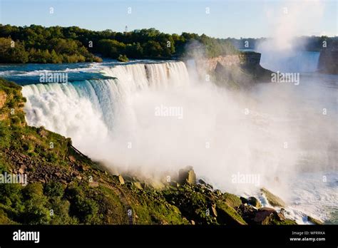 Niagara Falls from USA side Stock Photo - Alamy