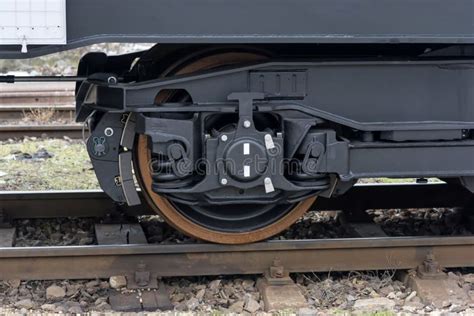 El Ferrocarril Rueda El Carro Tren Del Cargo De La Carga Nuevos Carro