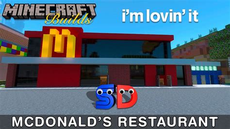 McDonald's Minecraft Build I How to build I Ideas & Inspiration I ...