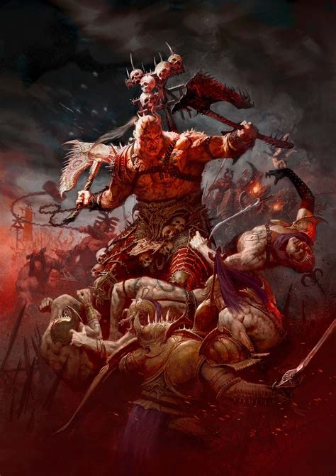 Blades Of Khorne By Thomas Elliott Rimaginaryhellscapes