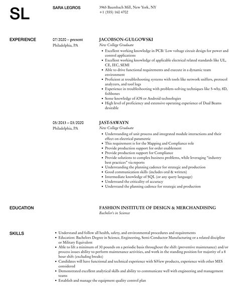 New College Graduate Resume Samples Velvet Jobs