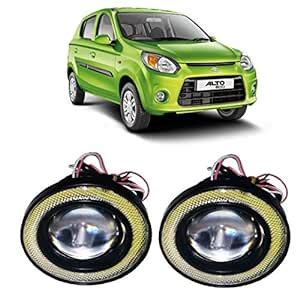 Trigcars Angel Eye Fog Lamp DRL Light For Maruti Suzuki Alto 800 Type 2