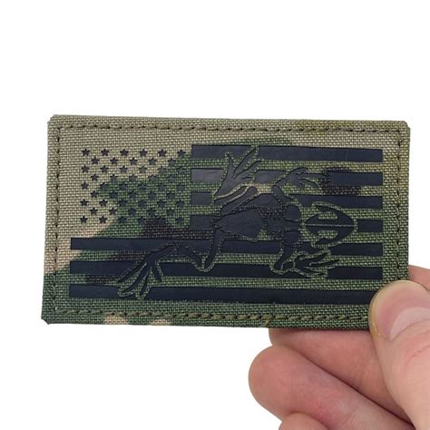 Frogman Us Flag Patchpanel