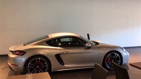 Porsche 718 Cayman S In Silver Walkaround YouTube