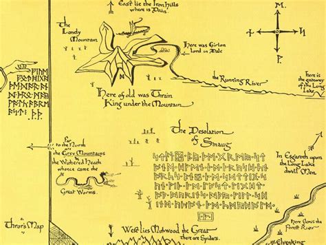 The Lord Of The Rings Maps Middle-earth