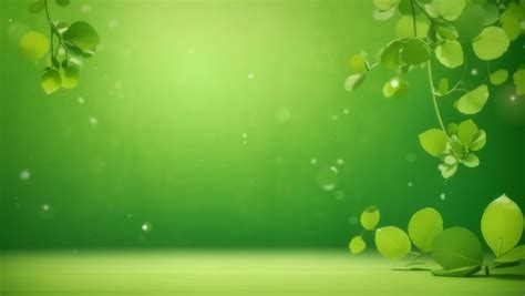 Premium Photo | Fresh green background green background green wallpaper