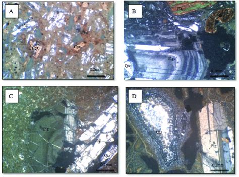 Photomicrograph Of Semporna Volcanic Rocks A Subhedral Plagioclase Download Scientific