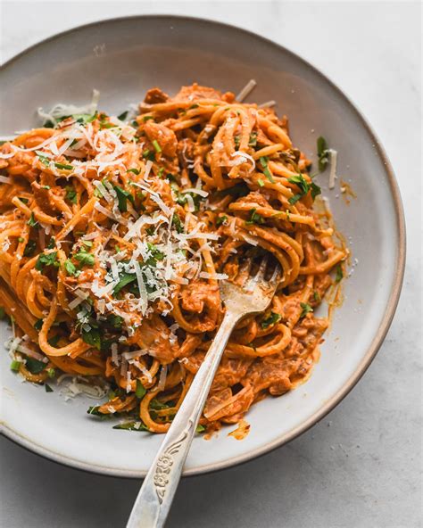 Easy Creamy Kimchi Pasta With Bacon The Subversive Table