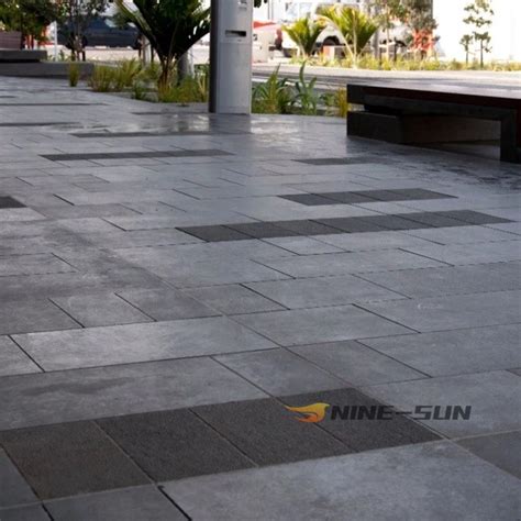 Black Basalt Slab G684 Floor Tile XIAMEN NINESUN STONE CO LTD