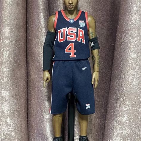HOT TOYS 핫토이즈 NBA Figure Enterbay Custom allen Iverson Hot Toys X 엔터베이 아이버슨 Nba 핫토이