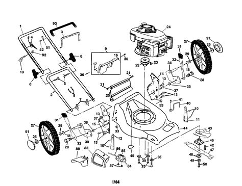 Husqvarna Lawn Mower Parts Diagram With Pictures