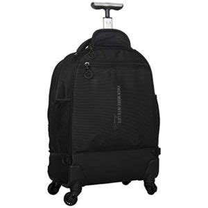 Kenneth Cole Reaction 17 Polyester Dual Compartment 4 Wheel Laptop