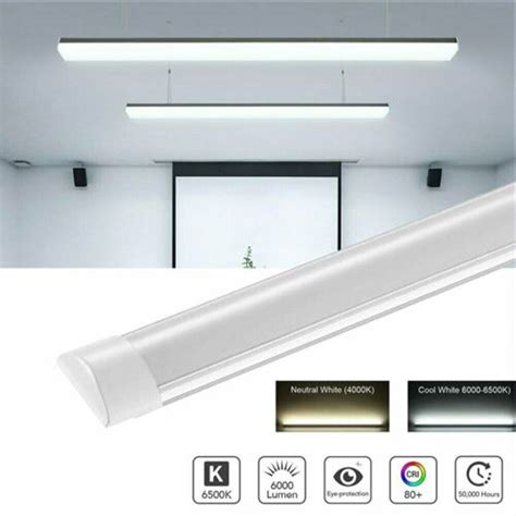 Led Strip Lights 1ft 2ft 3ft 4ft Batten Linear Tube Light Ceiling