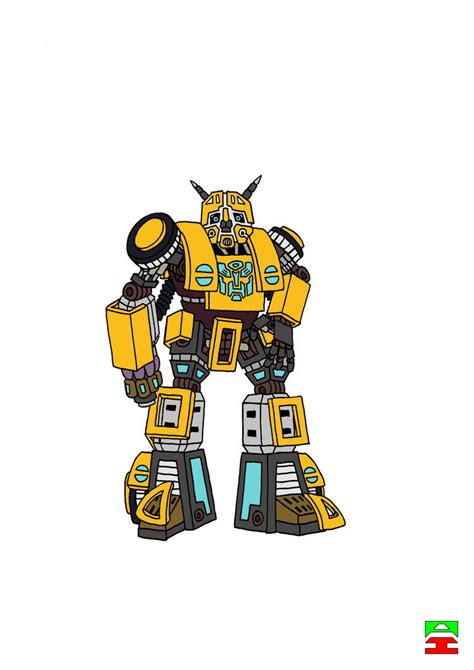 Transformers Bumblebee (Cybertron Mode) by artinventor on DeviantArt